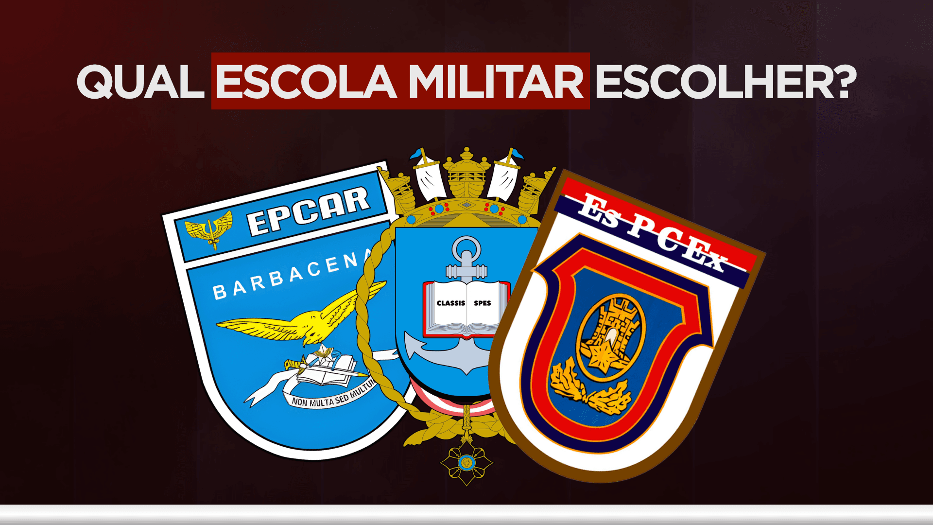 EPCAr, EsPCEx ou Colégio Naval: qual escola militar escolher